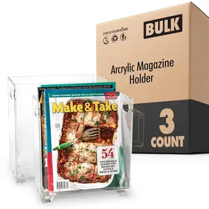 Arcrylic Magazine Holder 3 Pack