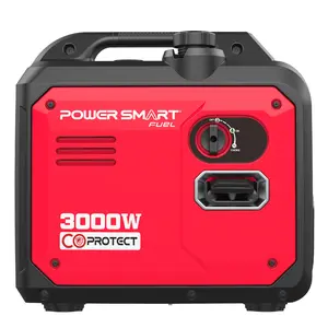 PowerSmart 3000-Watt Portable Inverter Generator, CO Protect Super Quiet for Camping Home Backup Use, DB5032