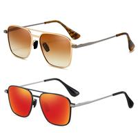 Gold Brown+Black Red Mirror