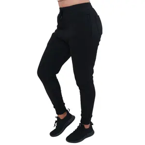 CVG Rest Day Sweatpants Fleece Lined Black Athleisure Style Bottoms Ultra Soft Cozy All Seasons Drawstring Waistband Deep Zipper Pockets