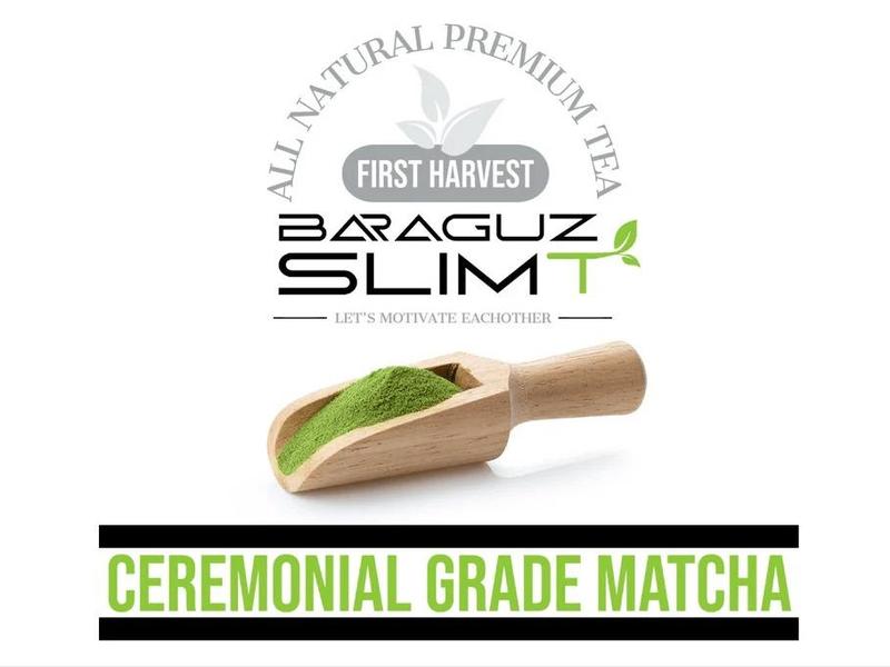 Baraguz Premium Tea Bundle – Day & Night Herbal Teas + Ceremonial Matcha Powder | Energy & Relaxation Superfood Set Natural Beverage