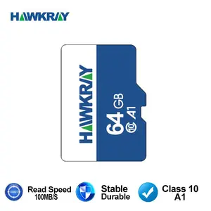 Hawkray 64g High-Speed TF Memory Card Surveillance Camera Micro SD Card Driving Recorder Memory Card Camera Mobile Phone Computer Memory Universal Recording Smartphone