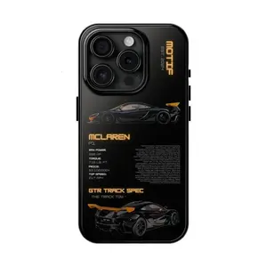 McLaren P1 GTR Tough Smartphone Casing - Drop Protection, Luxury Car Design, Racing Aesthetic Cellphone Accessory for iPhone 11 12 13 14 15 16 17 Pro Max Plus Handheld Device