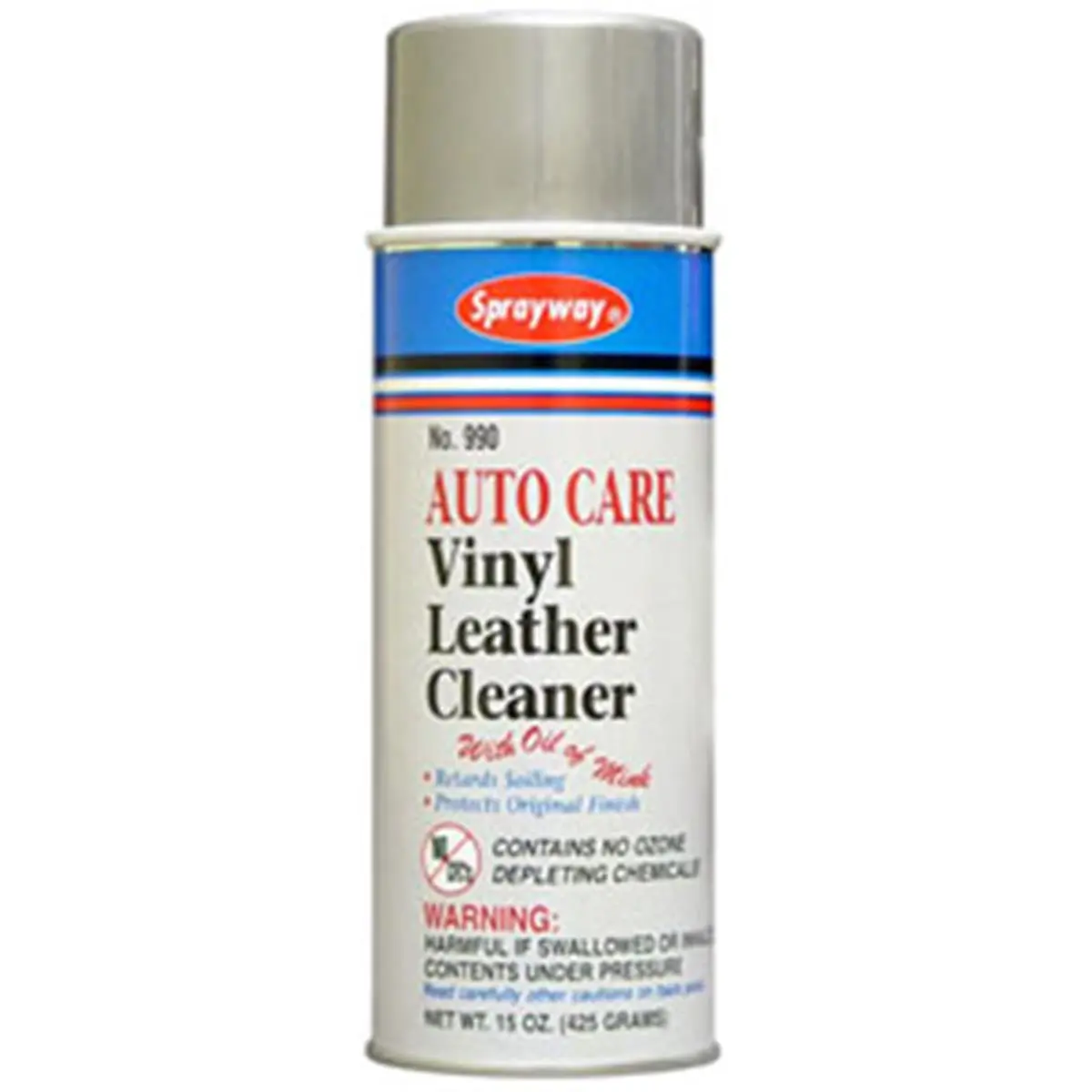 212 MAIN Sprayway 990 Vinyl Leather Cleaner - Effective Car Cleaning Agent, Stain Remover, Mink Oil-Infused Leather Protector & Car Detailing Product for Sports Cycling Equipment, Interior Detailing
