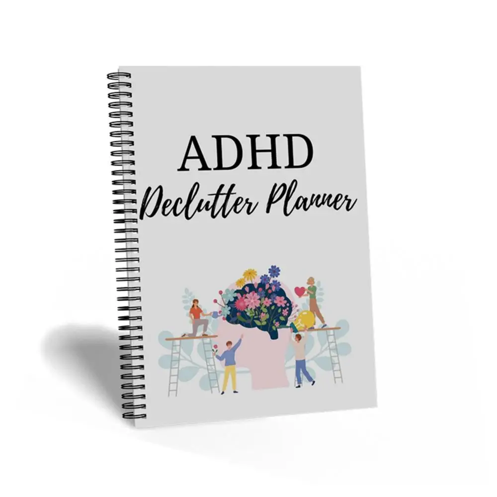 ADHD Planner with Checklists, Daily Habits and Health Checklists for Home and Office Organizing, Personal Organizer for Home Office