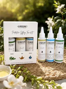 Protective Styling Maintenance Kit for Braids, Locs & Twists – Hair Oil, ACV Cleanser & Daily Conditioning Spray