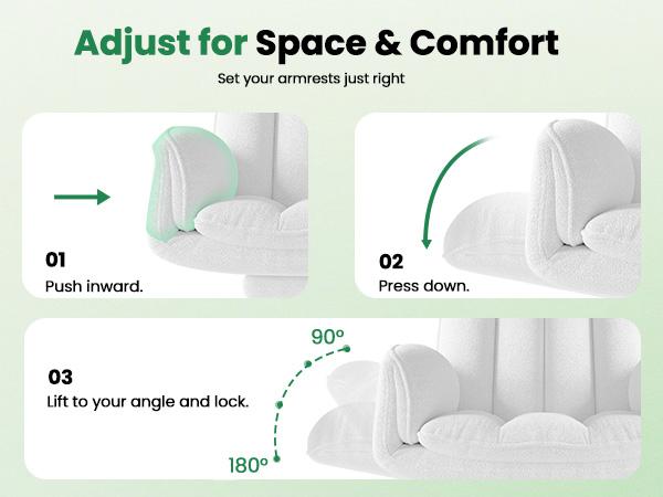 【Holiday Haul 】HOMRELEXA Big and Tall Office Chair, Flip Armrests for Pets & Cross Legged Sitting, Executive Ergonomic Computer Gaming Chair with Foot Rest, Premium Tech Fabric Wide Seat Reclining Desk Chair