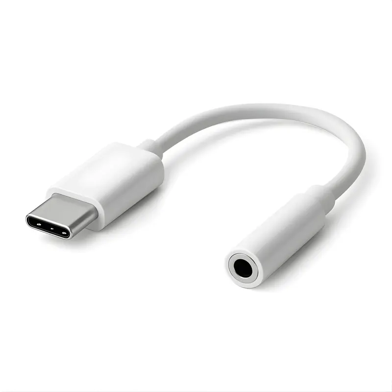 USB-C to 3.5mm Audio Headphone Adapter, Type-C to Headphone Jack AUX Audio Dongle Cable Compatible with iPhone 17 Pro Max/16/15, Samsung Galaxy S25 Ultra/S24/S23, Pixel, iPad Pro
