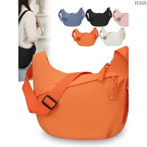 Women's Large Capacity Dumpling Crossbody Bag - Adjustable Strap Casual Shoulder Purse, Multi-Purpose Gym Commuter Accessory, Simple All-Match Daily Item (crossbody bags for women)
