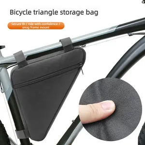 Bicycle bag, front frame bag, cycling bag, mountain bike triangle bag, road bike bag, mobile phone bag, cycling bag, Bike Accessories