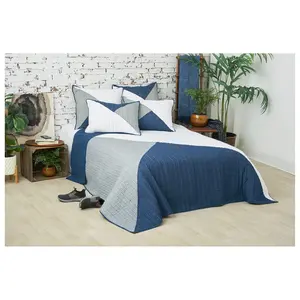 C&F Home Asymmetrical 1-Piece Cotton King Quilt