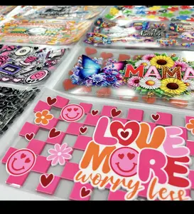 10pcs UV DTF Double Sided 3D Wraps 20pcs UV DTF Double Sided 3D Wraps 50pcs UV DTF Double Sided 3D Wraps 100pcs UV DTF Double Sided 3D Wraps