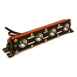 Realistic Roof Top LED Light Bar w/ Metal Housing 104x18x22mm for 1/10 & 1/8