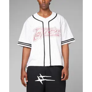 Loiter Silicone Baseball Jersey White