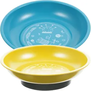 Colorful Magnetic Pin Holder Bowl, Sewing Tool Catch Tray for Needles & Pins, Quilting Accessory Organizer, Essential Crafting Supply