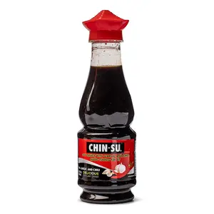 Chinsu Soy Sauce with Garlic and Chili 8.5 oz Chinsu Soy Sauce with Garlic and Chili 8.5 oz