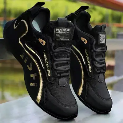 Black Shoes Men Fashion - TikTok Shop