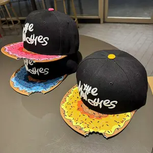 American Style Notch Flat Brim Cap Spring and Autumn Unisex Baseball Cap Summer Student Sun Protection Street Dance Hip-Hop Cap Board Cap