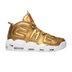 Supreme x Nike Air More Uptempo 'Metallic Gold'