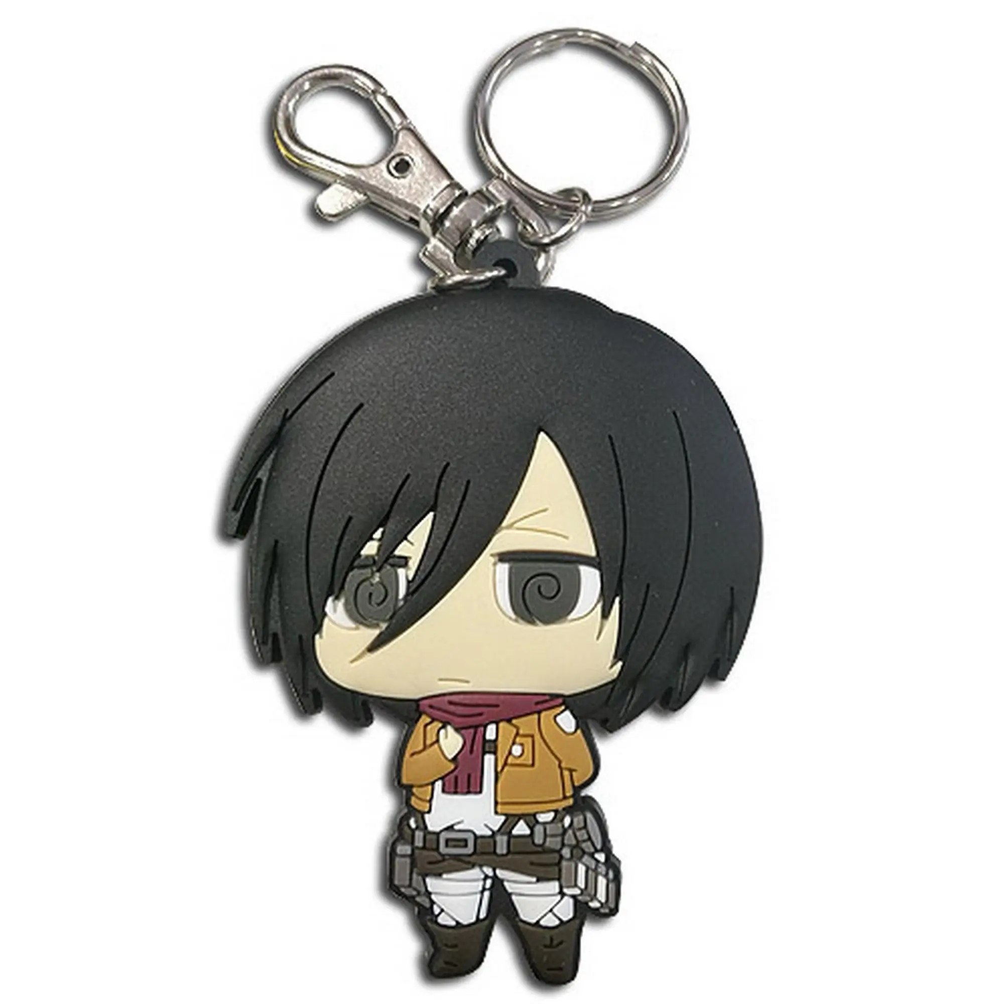 Attack on Titan - SD Mikasa Ackerman Dedicate Stance PVC Keychain