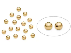 14K Gold Filled Round Seamless Beads 4mm - 50 Pcs (2011000004)