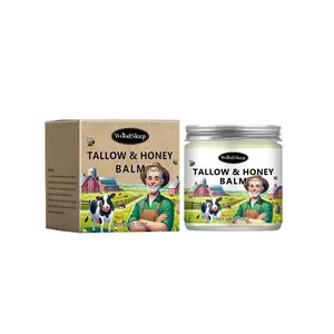 Tallow Honey Skin Moisturizer, Hydrating Moisturizing Dry Nourishing Skin Improving Skin Cream