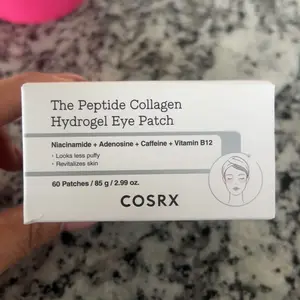 Product Review of COSRX The Peptide Collagen Hydrogel Eye Patch 60 Patches Reduce Puffiness Hydrate Under-Eye Bags in 10 Minutes from M**i