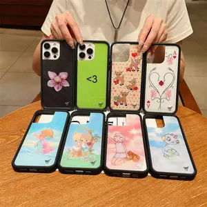 Wildflower Orchid Lila Moss Phone Case For iPhone 17 16 15 14 13 12 Pro Max Plus wf Precious Moments Emergency Intercom Cover Tough Artistic Cat lurvia Lotus Design