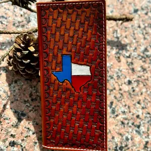 Handcrafted Leather Tally Book