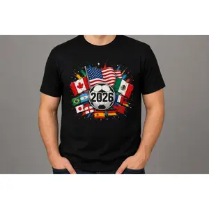 Unisex Casual Print Graphic T-Shirt, Short Sleeve Daily Tee