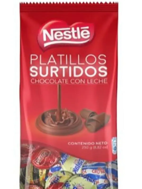 PLATILLOS SURTIDOS CHOCOLATE CON LECHE 225 G