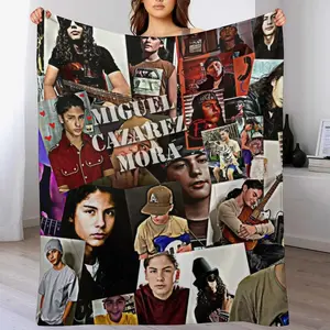 miguel cazarez mora Throw Blanket Kid'S Soft Plaid Bed valentine gift ideas Blankets