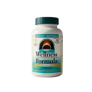 Source Naturals Wellness Formula Bio-Aligned Vitamins & Herbal Defense for Immune System Support - Dietary Supplement & Immunity Booster - 60 Capsules