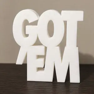 GO’EM 3D Printed PLA Sign Home Decor Desk Sign SneakerHead Shoe Gift ideas