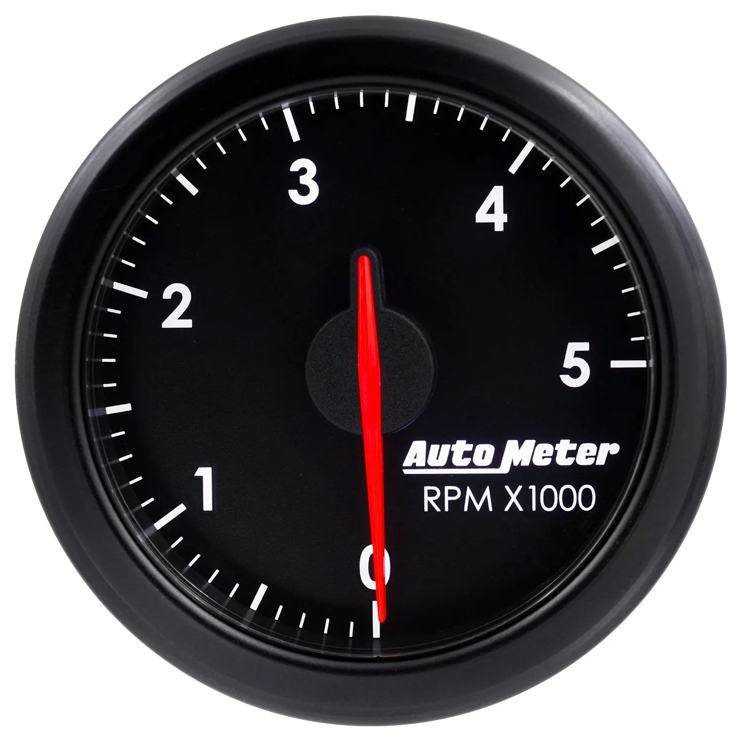 2 1/16 In. Tach, 0 5,000 Rpm, Airdrive, Black