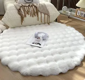 Plush Round Carpet Plush Round Carpet