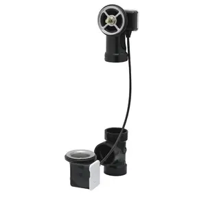 Geberit 151.505.00.1 17-24-Inch Tub Depth TurnControl Cable-Operated Bath Waste and Overflow Bathtub Drain