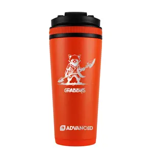 Grabbys Custom 26oz Ice Shaker - Orange