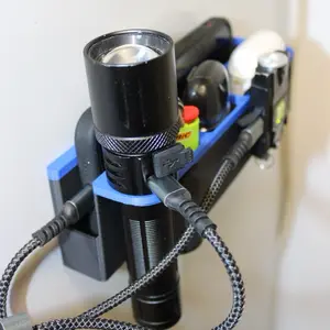 Magnetic Patrol Car Organizer - Phone, Flashlight, FI Card, Etc. - Police Duty Gear