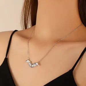 Bat Necklace Animal Clavicle Chain Length Adjustable Women's Jewelry
