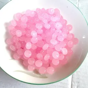 【A007 】 Flat donut Glass Beads 5mm x 8mm for Bracelet Necklace Jewelry Making Unique Design Versatile Crafting Beading