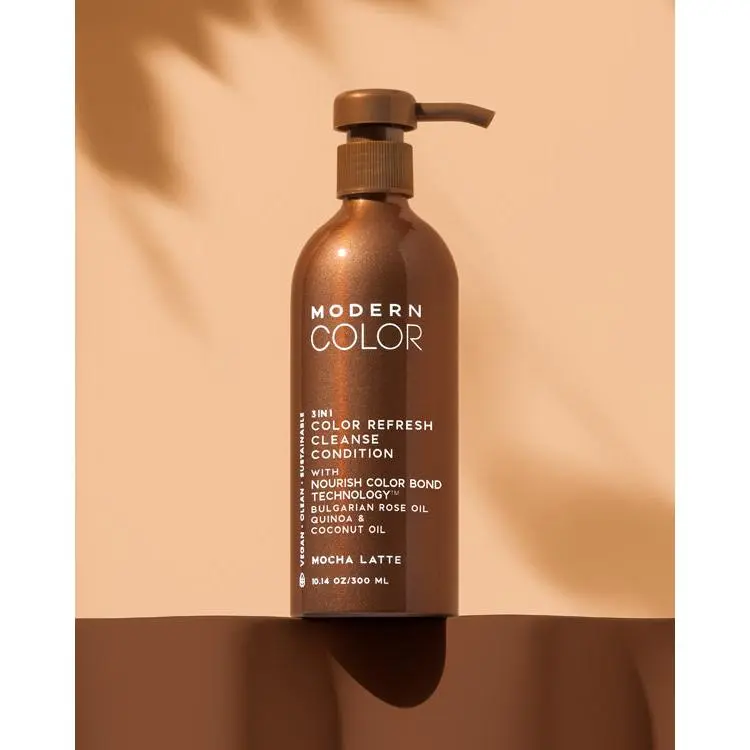 3-In-1 Color Refresh + Cleanse + Condition - Mocha Latte 3-In-1 Color Refresh + Cleanse + Condition - Mocha Latte