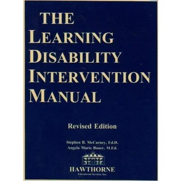 USED-The Learning Disability Intervention Manual (00320) by Stephen B. McCarney (Paperback)