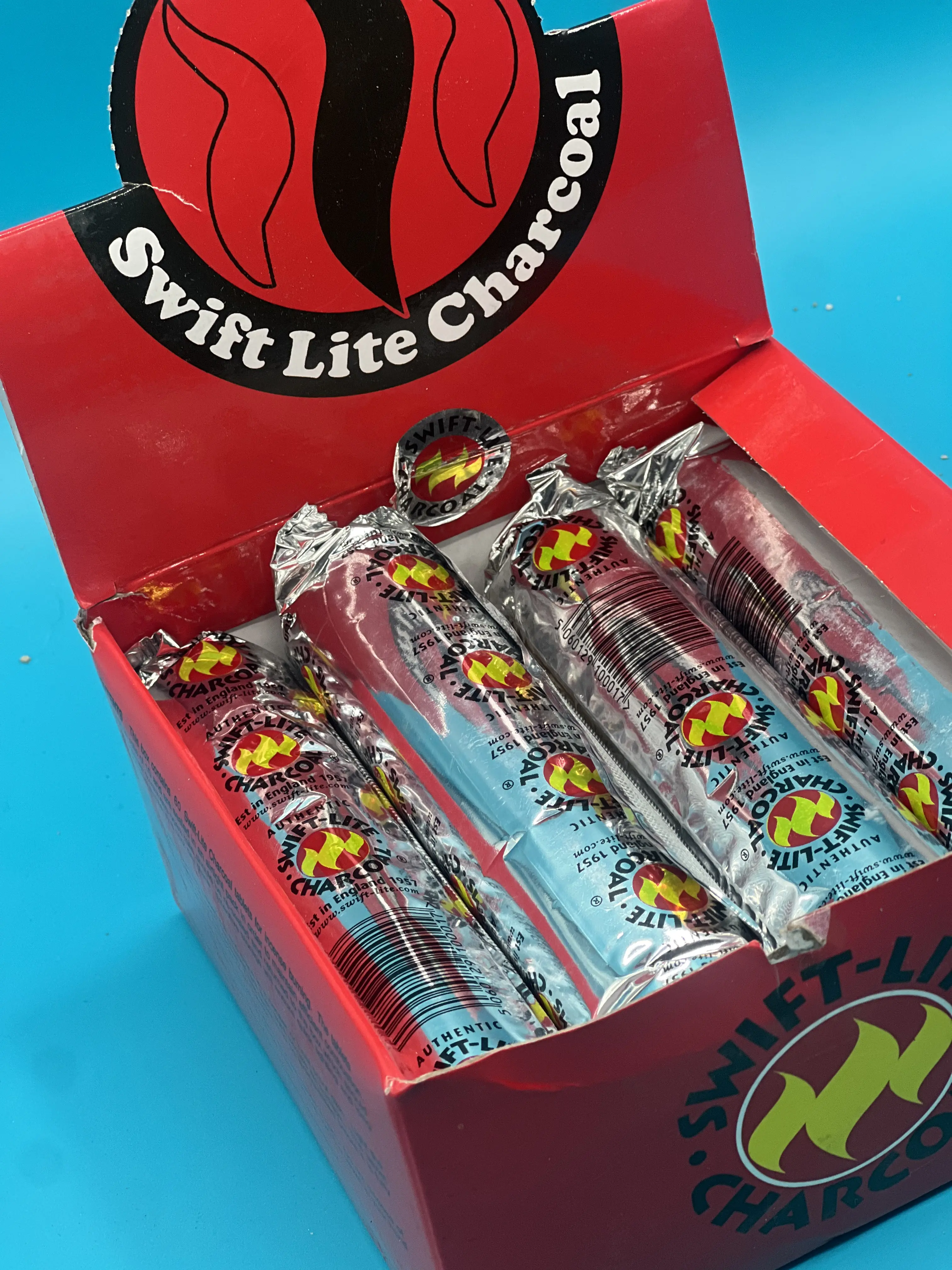 Frankincense & Myrrh Charcoal Incense Discs Incense Set - 8 Packs (10 Discs Each) with Box, Home Fragrance Accessory for Rock Diffusers