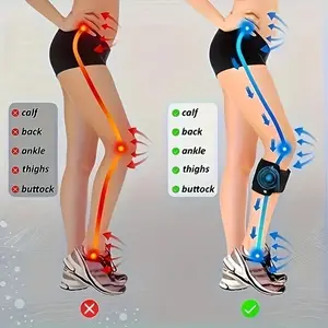 New Sciatica Nerve Pain Relief Brace, Waist & Hip KneeSupport,Pressure Pad Directed Compression,Unisex,1/2pcs