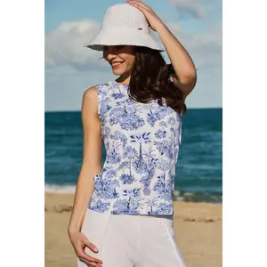 Marina Cloche Sun Hat | White