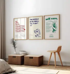 Mac Miller Motivation Quotes Set of 3 Posters  Vintage Retro  Rap