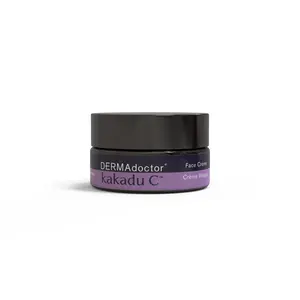 DERMAdoctor Kakadu C Dermatologist Formulated Vitamin C Face Creme, Moisturizing Cream for Dry Dull Skin-1 oz Hydrating Moisturizer Skincare Fragrance