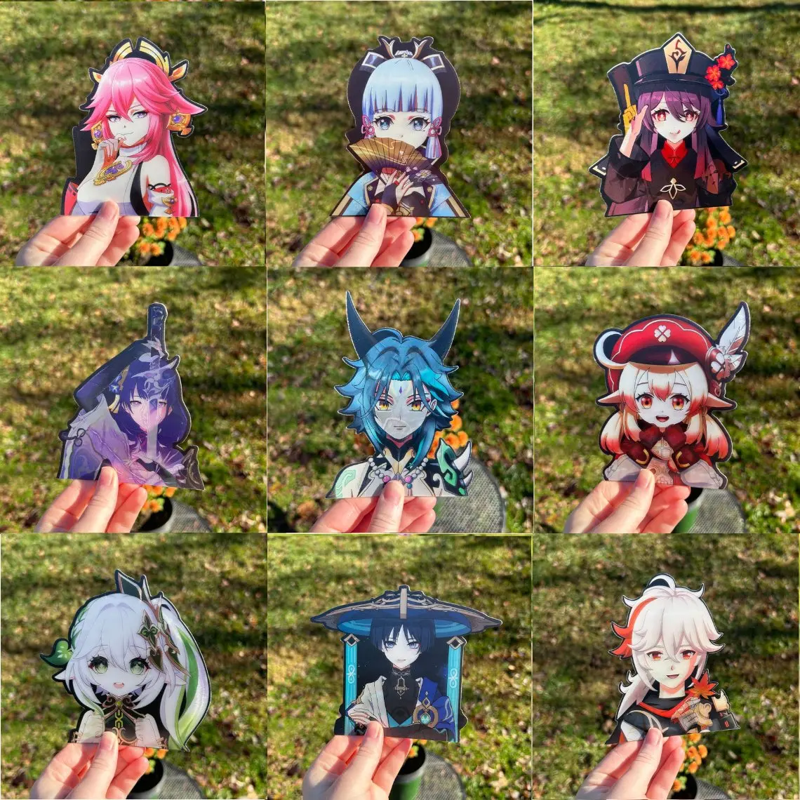 Genshin Impact Motion Sticker Set