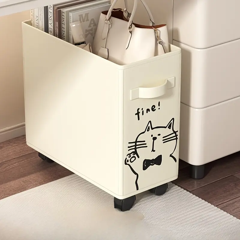 Under Desk Rolling Storage Cart. Under Desk Organizer. Organize your office supplies, essentials and office accessories with ease. Mobile and space-saving design keeps your workspace tidy and efficient.